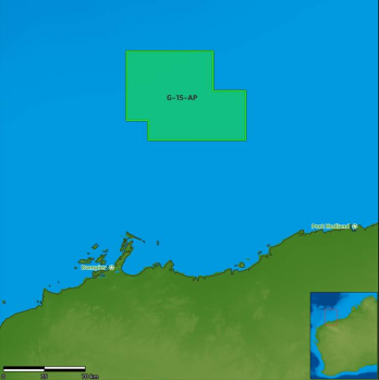 G-15-AP project, North West Shelf of Australia