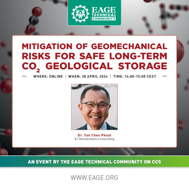Webinar on mitigation of geomechanical risks for safe long-term CO2 geological storage, by Tan Chee