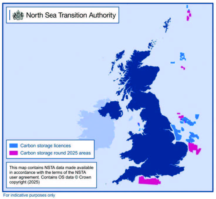 Graphite Storage Area NSTA reveals interest in latest UK carbon storage licensing - WCCUS
