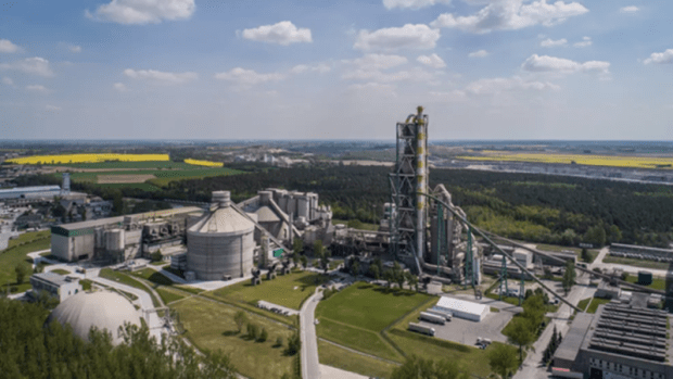 Holcim cement plant in Europe