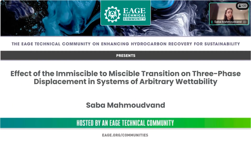 Webinar Effect of the Immiscible to Miscible Transition on Three-Phase Displacement in Systems of Arbitrary Wettability